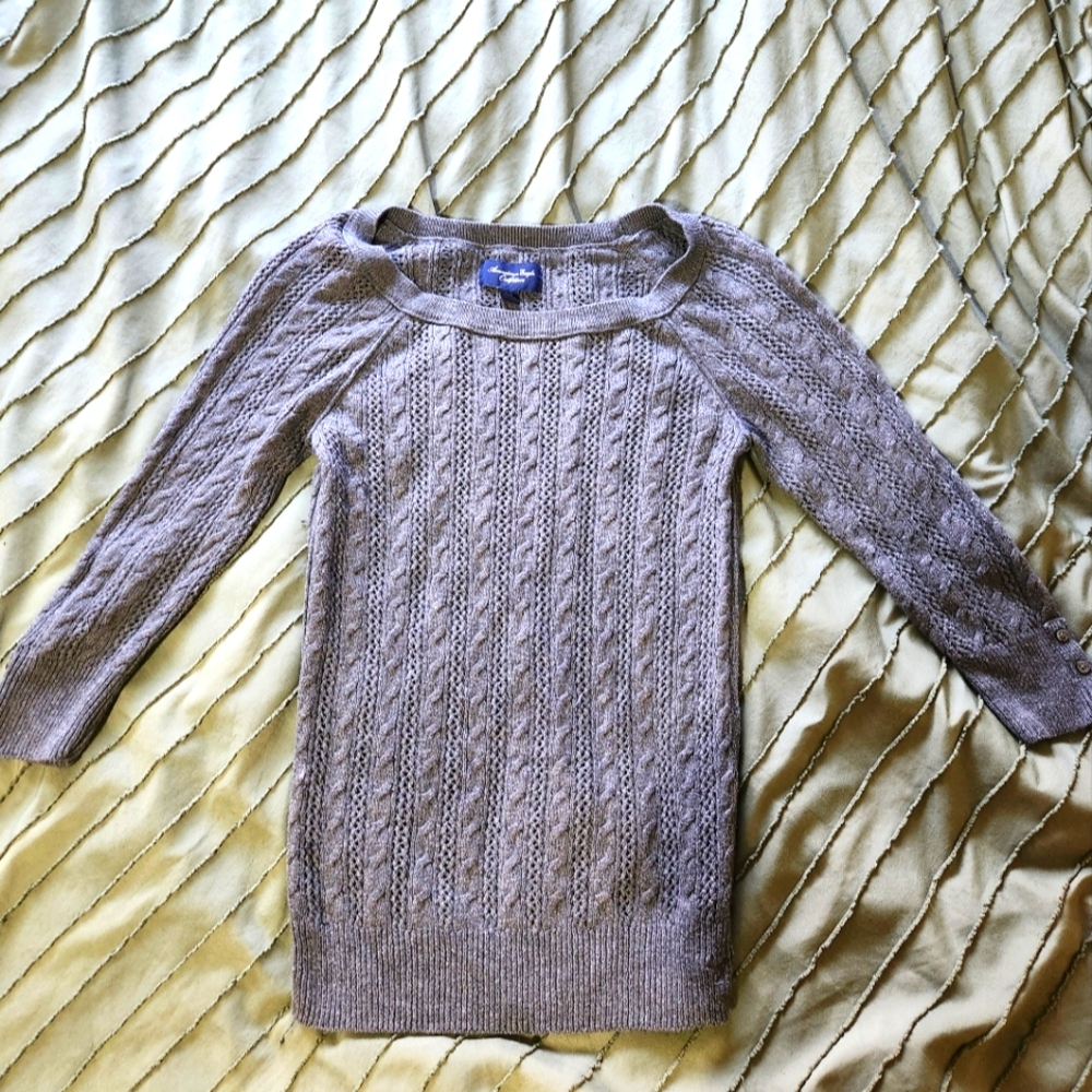 Vintage American Eagle Gray Sweater
